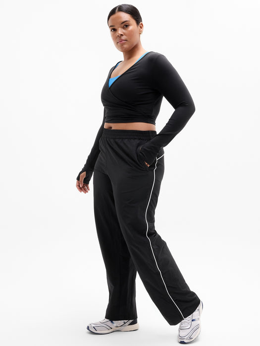 Transcend Wrap Crop Top