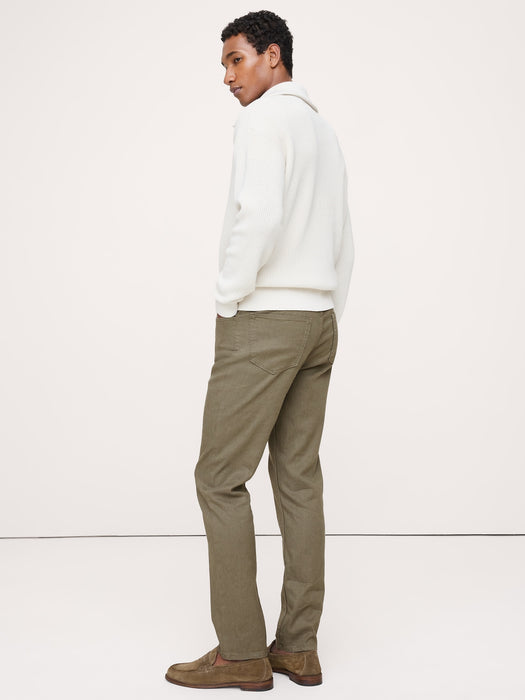 Slim Linen-Cotton Traveler Pant