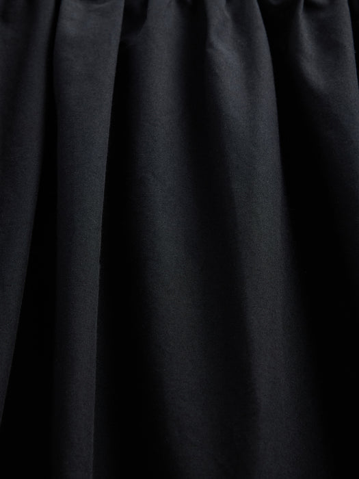Poplin Drop-Waist Maxi Skirt