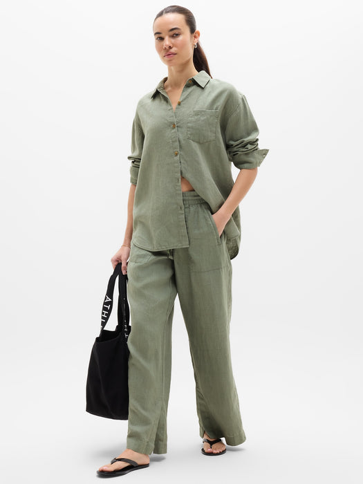 Retreat Linen Top
