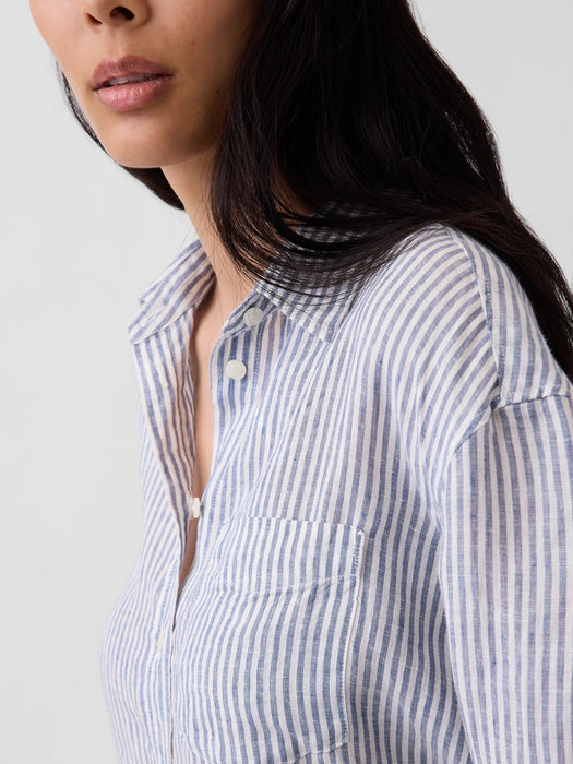 100% Linen Oversized Shirt