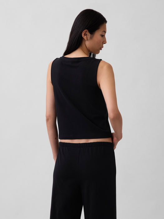 Knit Crop Tank Top