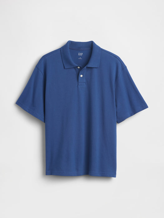 Relaxed Pique Polo
