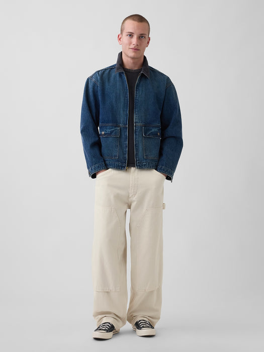 Extra Baggy Double-Knee Carpenter Jeans