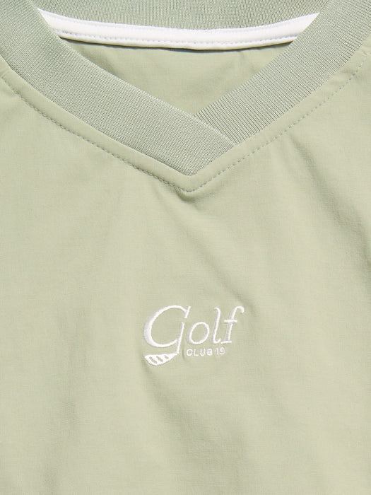 Oversized V-Neck Performance Pullover for Boys