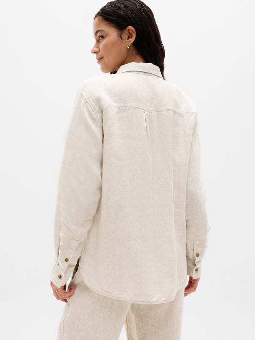 Retreat Linen Top