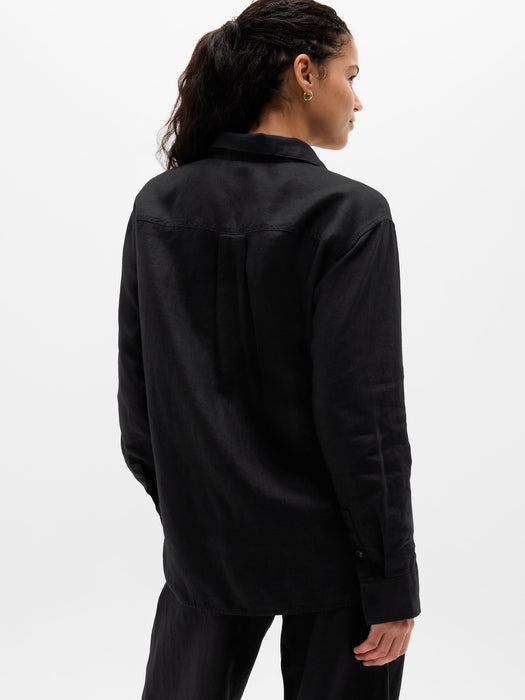 Retreat Linen Top