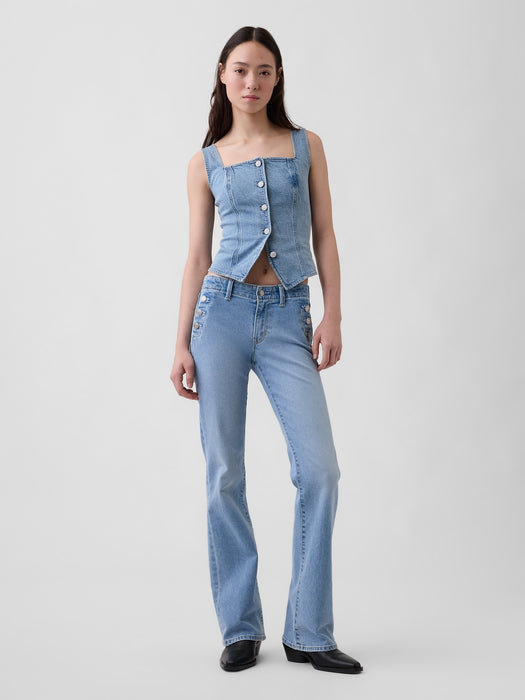 Low Rise Long & Lean Sailor Jeans