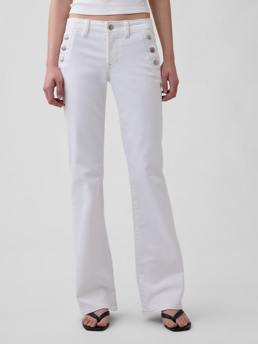 Low Rise Long & Lean Sailor Jeans