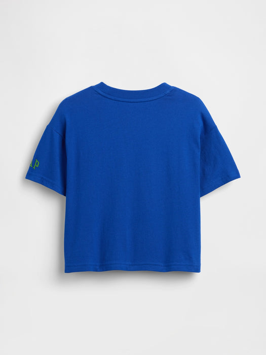 Toddler Super Mario Oversized Graphic T-Shirt