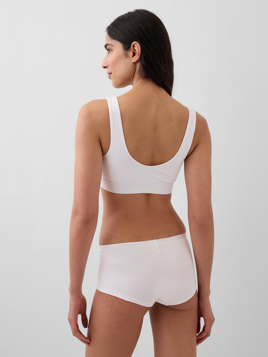 Organic Stretch Cotton Gap Logo Bralette