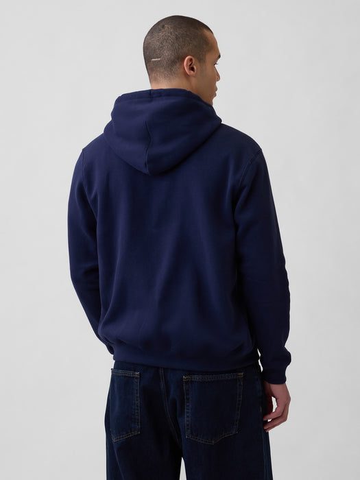 Erwachsener VintageSoft Relaxed Kapuzenpullover mit Reißverschluss