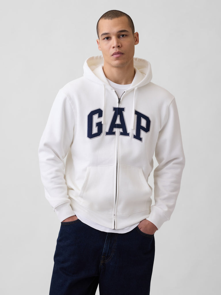 Adult VintageSoft Arch Logo Zip Hoodie — GAP (International)