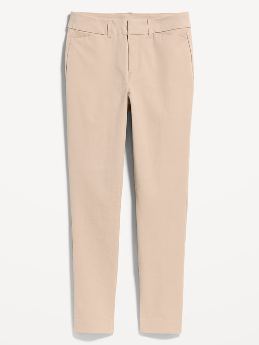 High-Waisted Pixie Skinny Ankle Pants