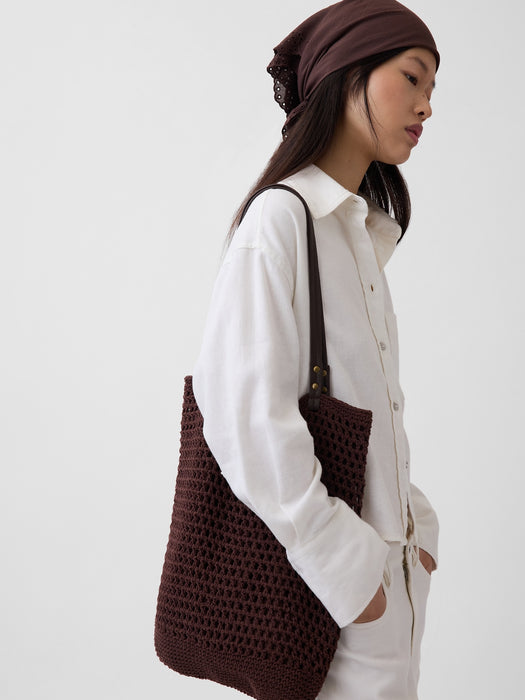 Crochet Tote Bag