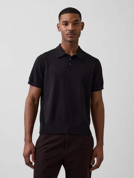 Classic Polo Sweater