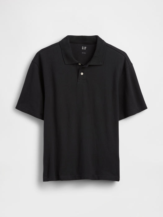 Relaxed Pique Polo