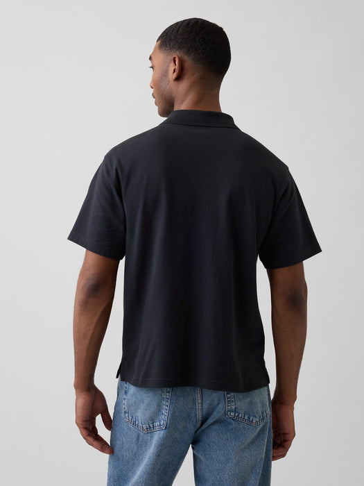 Relaxed Pique Polo