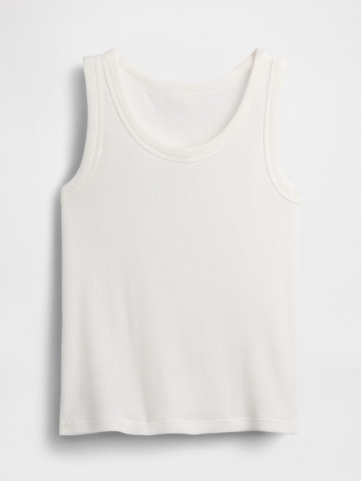 Kid Rib Scoop Tank Top