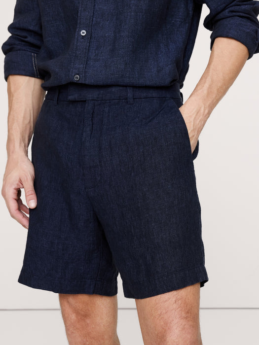 7" Linen Short