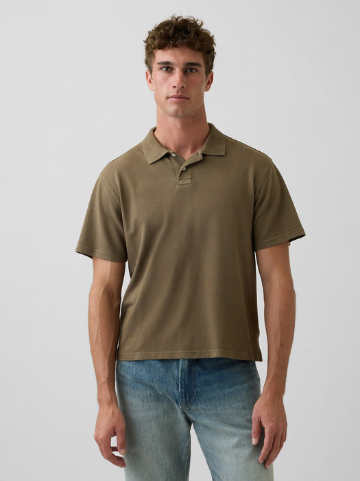 Relaxed Pique Polo