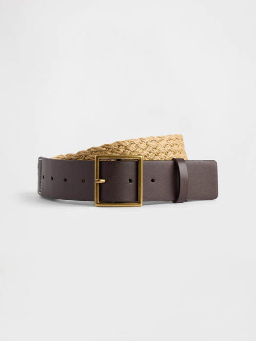 Raffia Belt