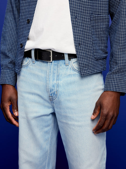 Structured Loose Non-Stretch Jeans