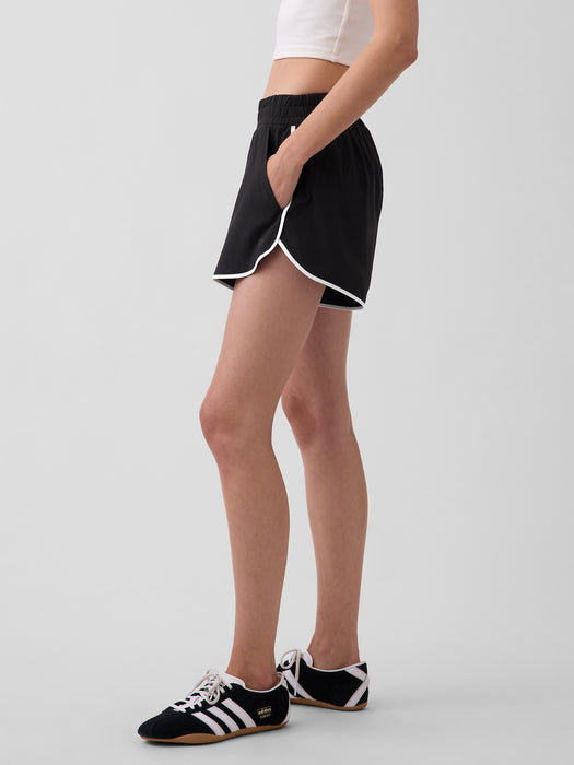 GapFit Tech High Rise Running Shorts