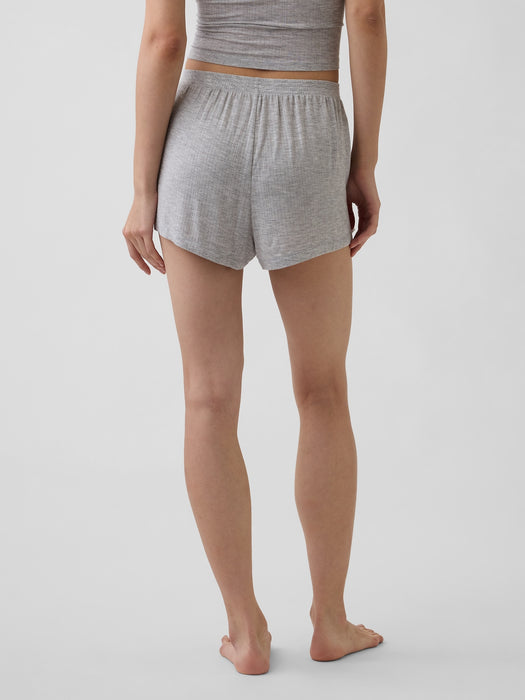 SoftMade Modal Rib PJ Shorts