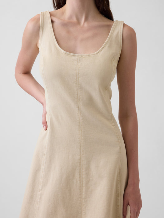 Scoop Neck Maxi Dress