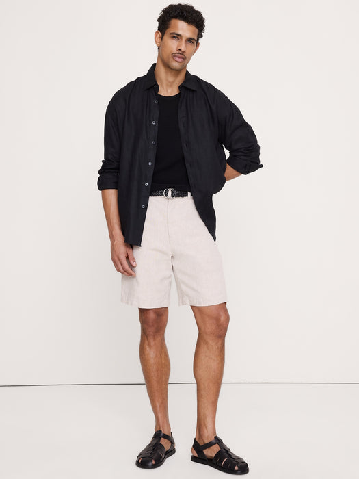 9" Linen Short