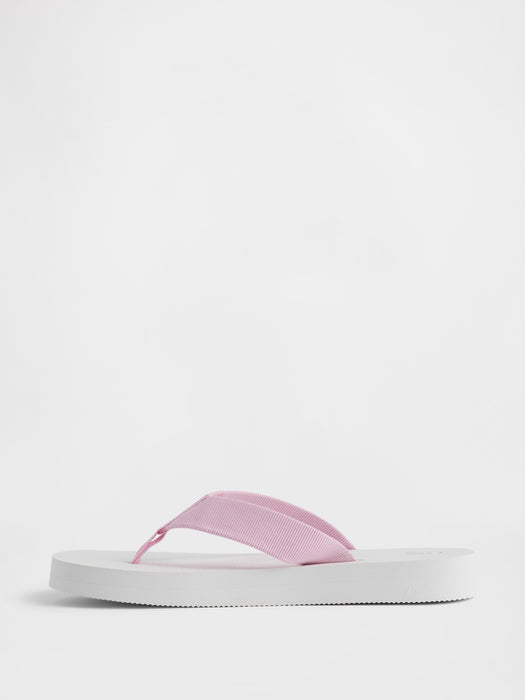 Kids Canvas Flip Flops