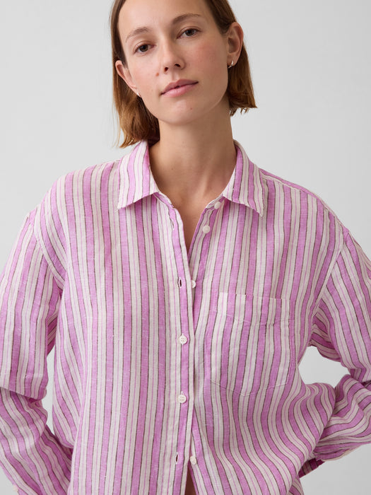 100% Linen Oversized Shirt