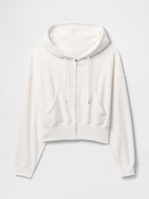 VintageSoft Wedge Zip Hoodie