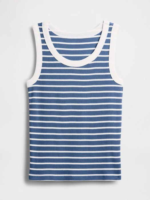 Kid Rib Scoop Tank Top