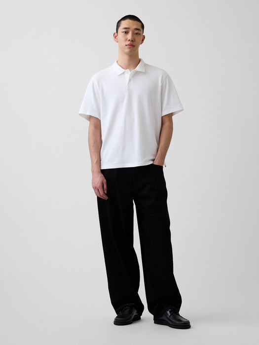 Relaxed Pique Polo
