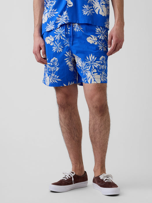 6" Relaxed Swim Trunks