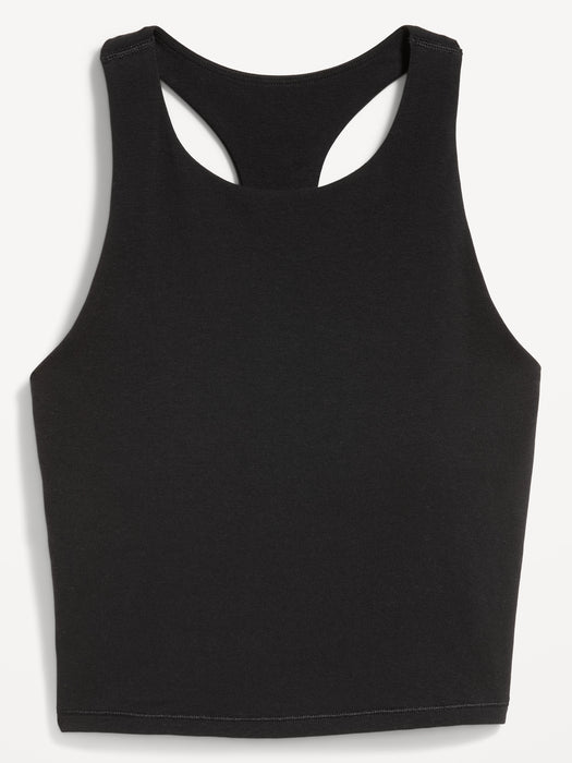 Light Support PowerChill High-Neck Racerback Sports Bra