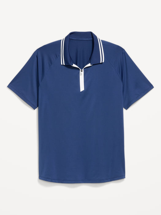 Modern Tech Zip Polo