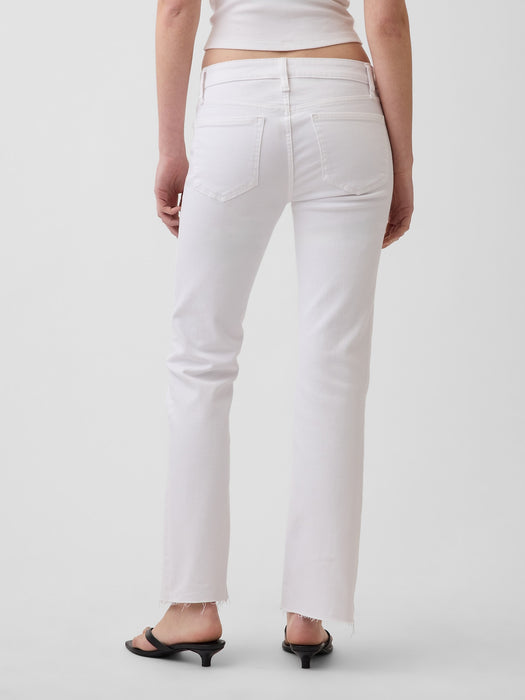 Low Rise Long & Lean Crop Jeans