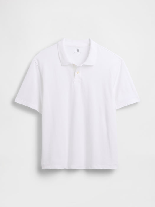 Relaxed Pique Polo