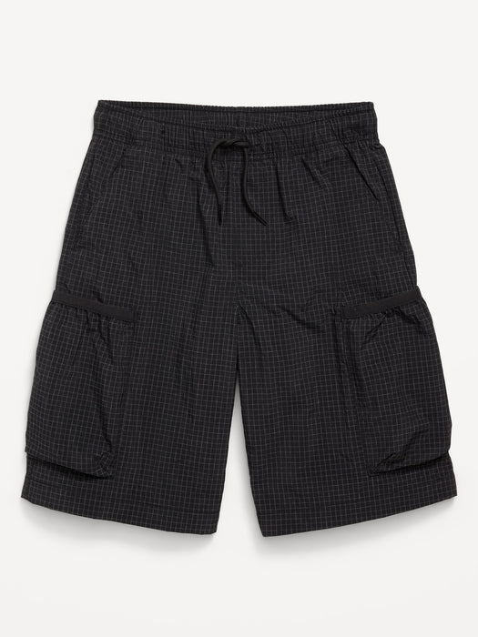 Below Knee Super Baggy Ripstop Cargo Shorts for Boys