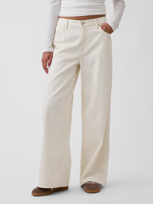 Mid Rise UltraSoft Baggy Jeans