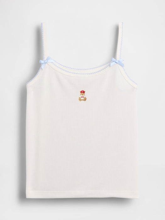 Kids Recycled Rib PJ Cami