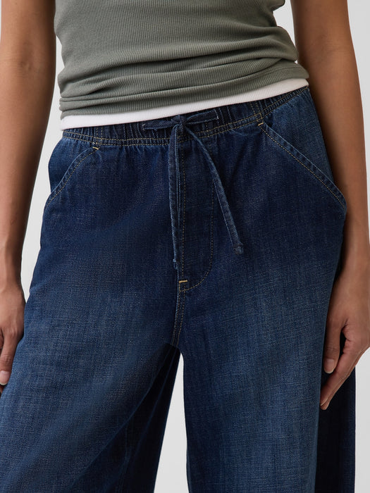 Mid Rise Easy Horseshoe Jeans