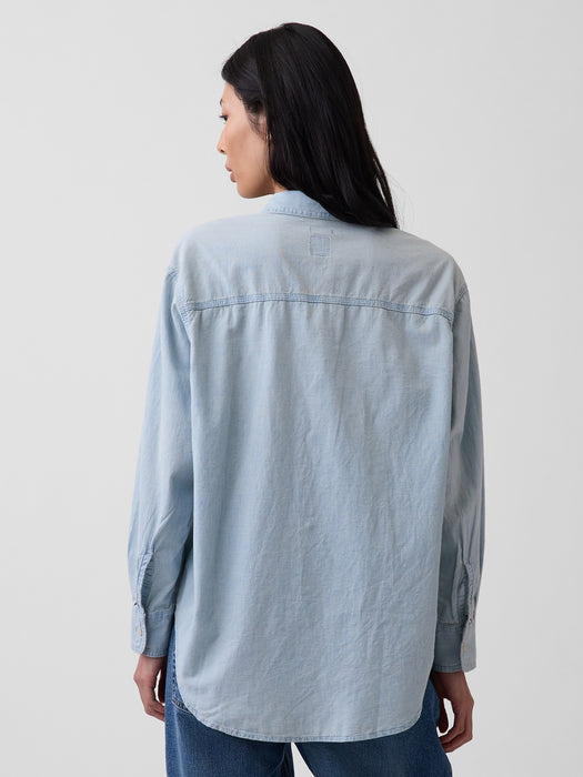 Denim Big Shirt