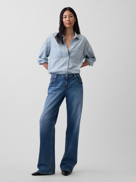 Denim Big Shirt