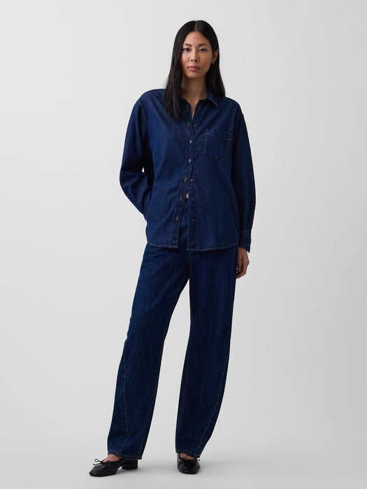 Denim Big Shirt