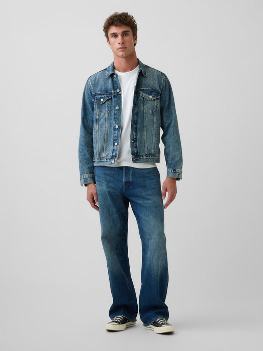 Klassische Icon Jeansjacke