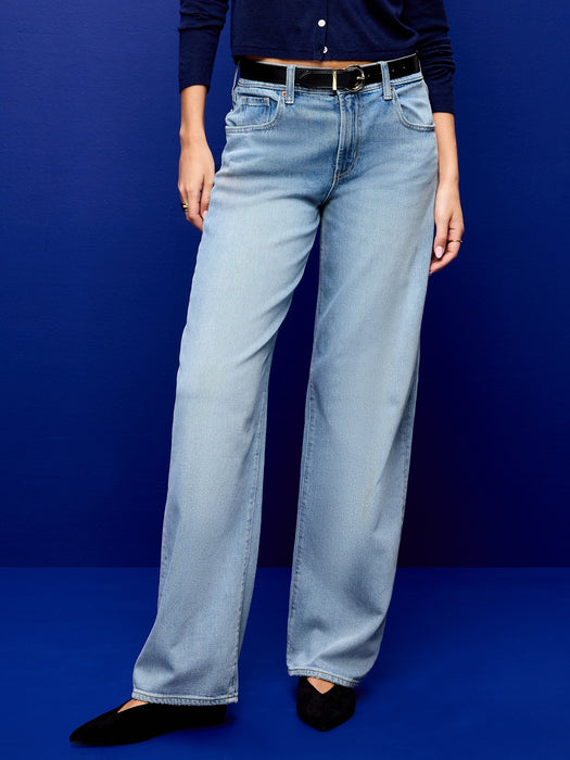 Low-Rise Loose Jeans